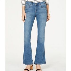 INC International Concepts Curvy Flare-Leg Jeans 4